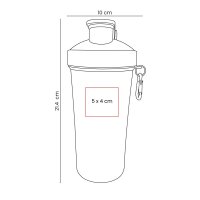 CILINDRO PLÁSTICO 16 OZ GACTUSE