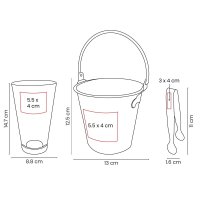 SET ACERO INOXIDABLE GACTYNA