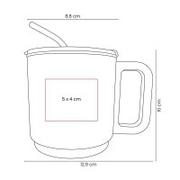 TAZA ACERO INOXIDABLE 14 OZ GAEOYDE