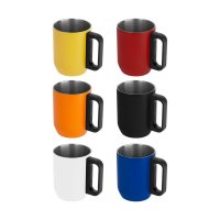 TAZA ACERO INOXIDABLE 12 OZ GAERAN