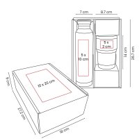 TERMO ACERO INOXIDABLE 23 OZ GAESKY
