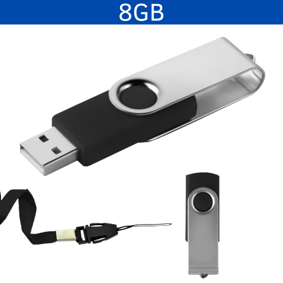 USB GIRATORIA 8GB LADIUS