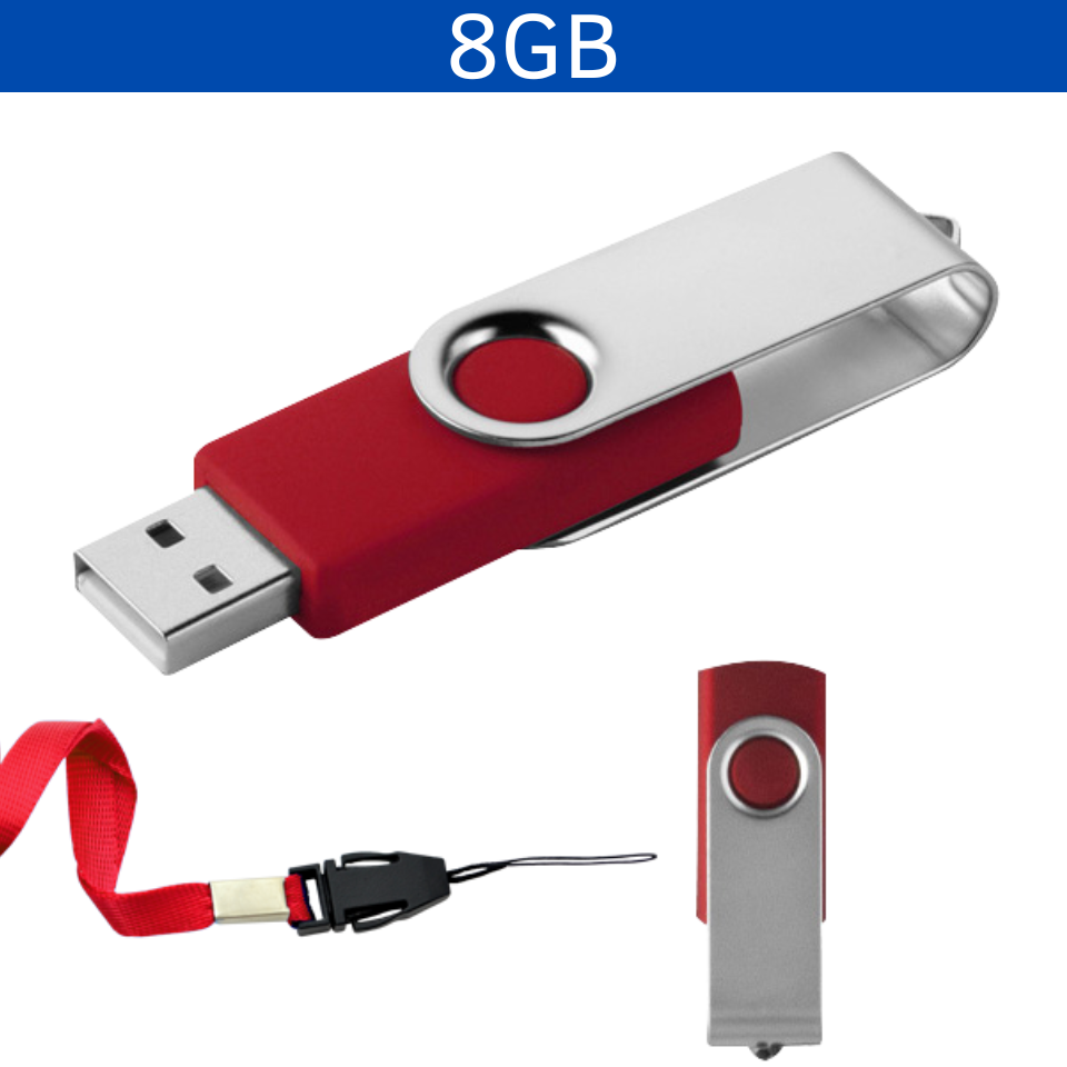 USB GIRATORIA 8GB LADIUS