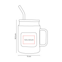 CILINDRO DE VIDRIO MASON