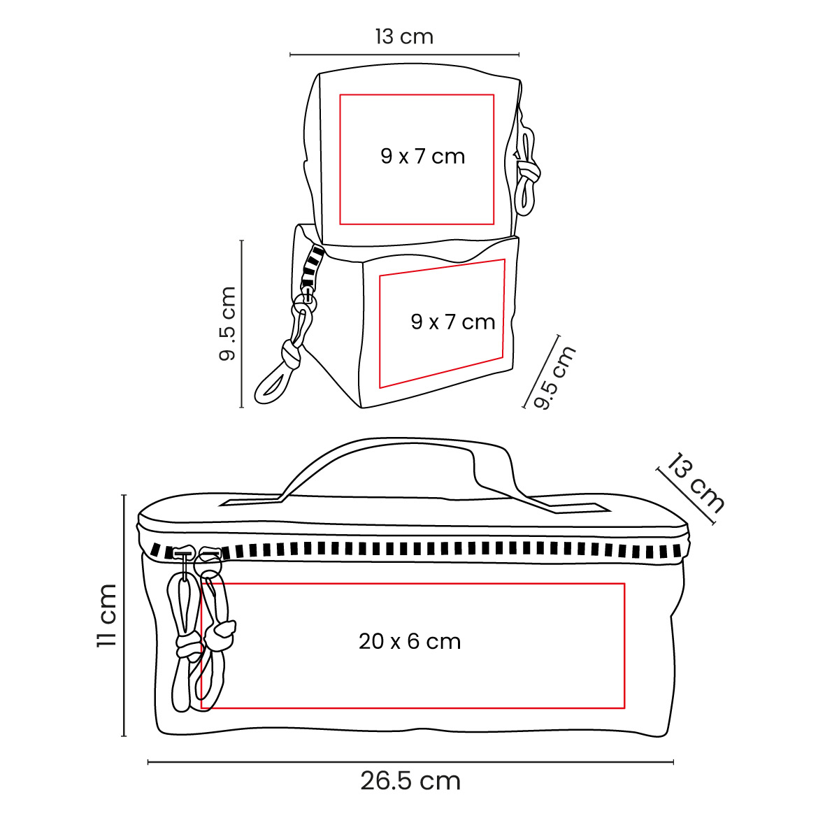 SET ORGANIZADOR DE VIAJE VIARE