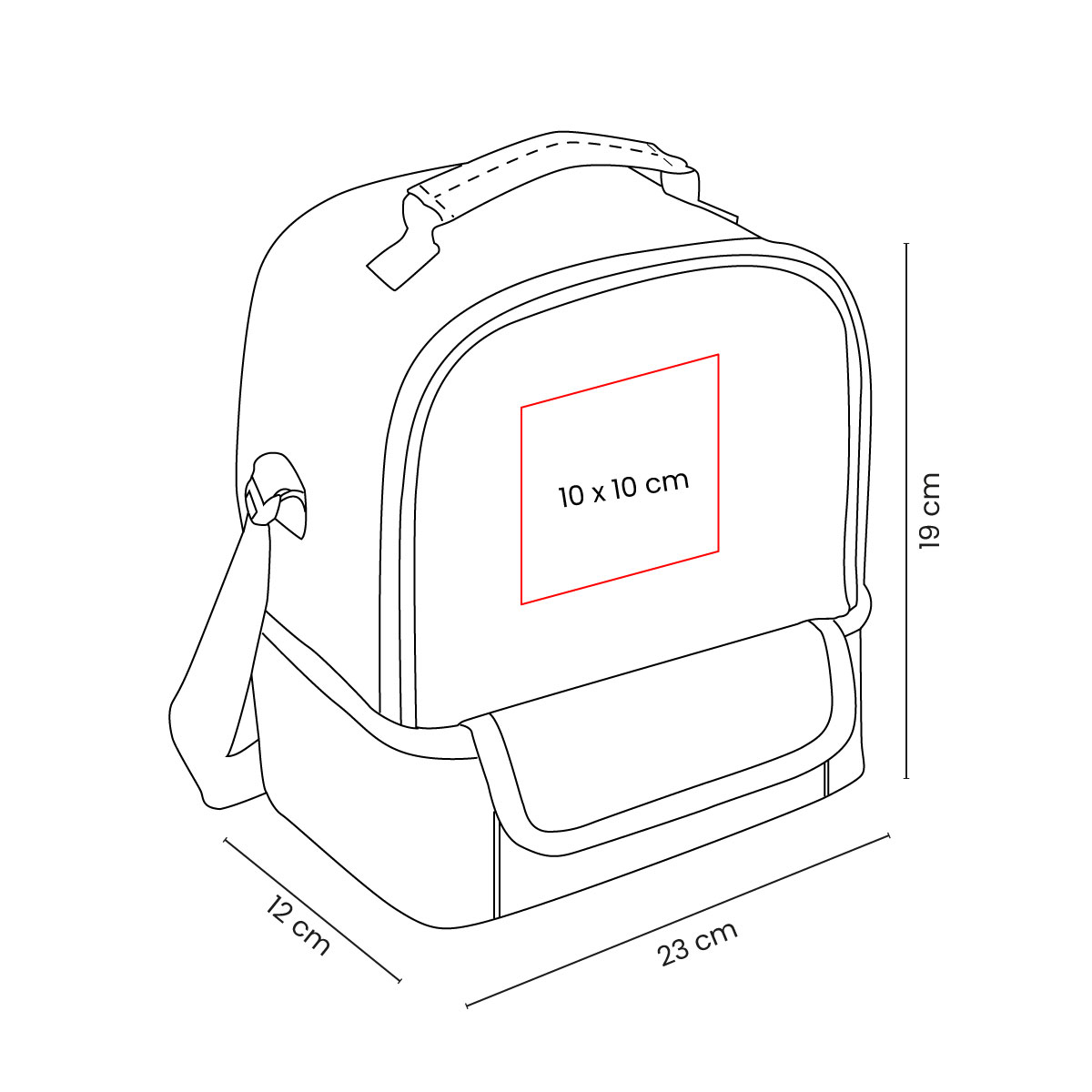 LONCHERA REIKA 12 latas