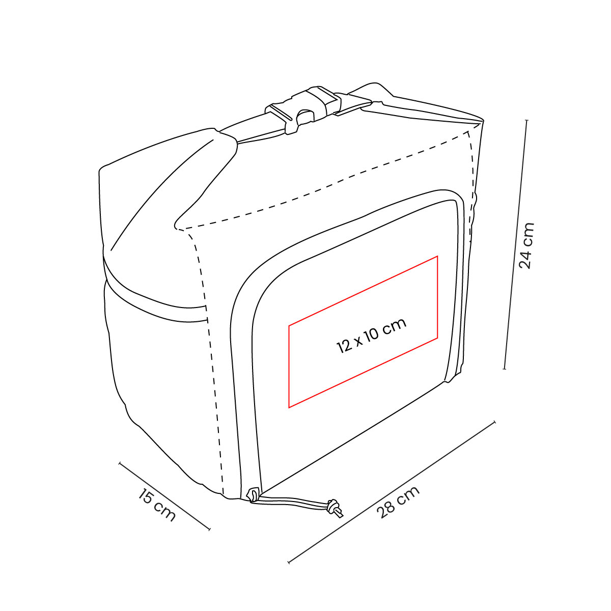 LONCHERA TANVI 12 lts