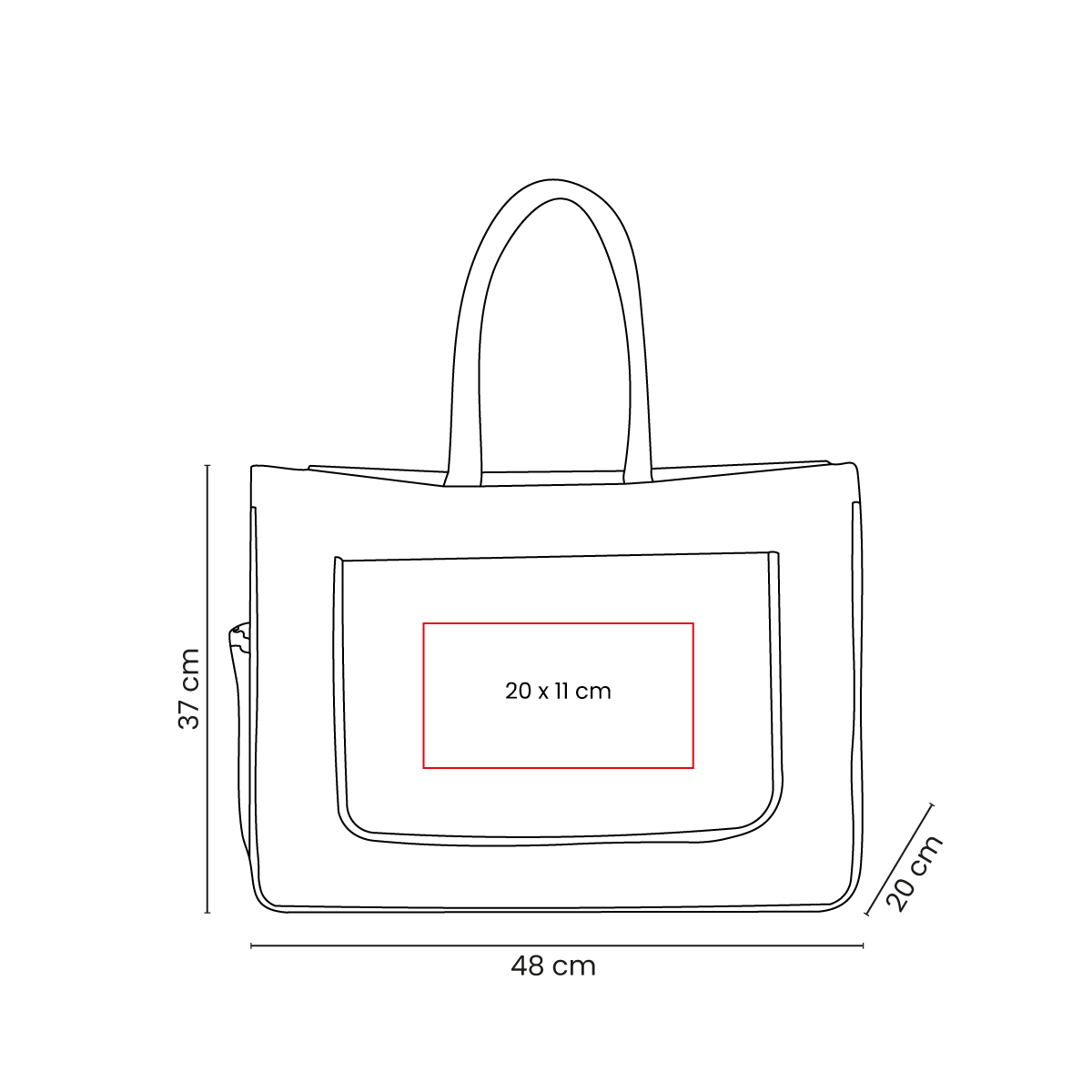 BOLSA TOTE BAG VELCE