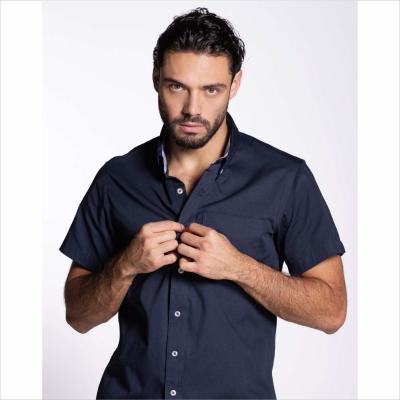 Camisa Manga Corta Gabardina