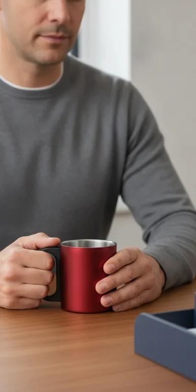 TAZA ACERO 180ML INOXIDABLE MACTOUC