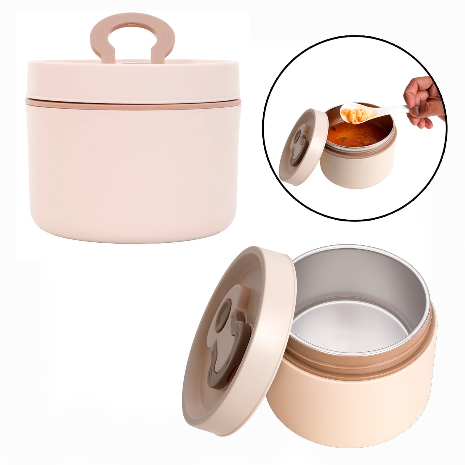 ACCESORIO LUNCH ACERO INOX TACQUAN