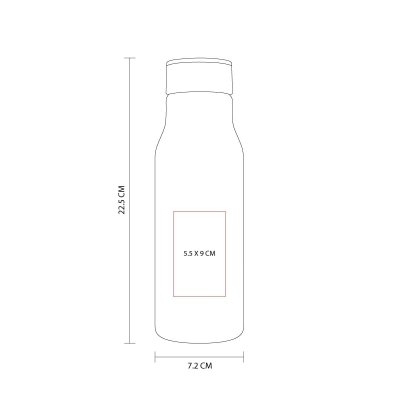 CILINDRO PLÁSTICO 750ML TADLUX
